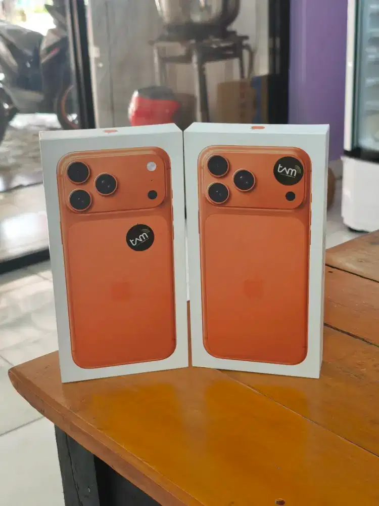 IPHONE 17 PROMAX 256GB COSMIX ORANGE GARANSI IBOX NEW