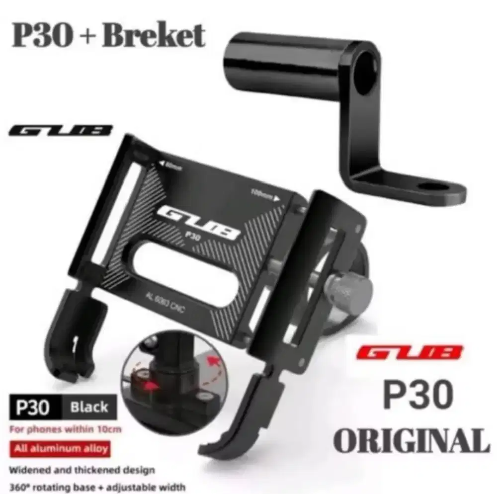 Gub P30 Original Include Bracket dudukan Jarang pakai