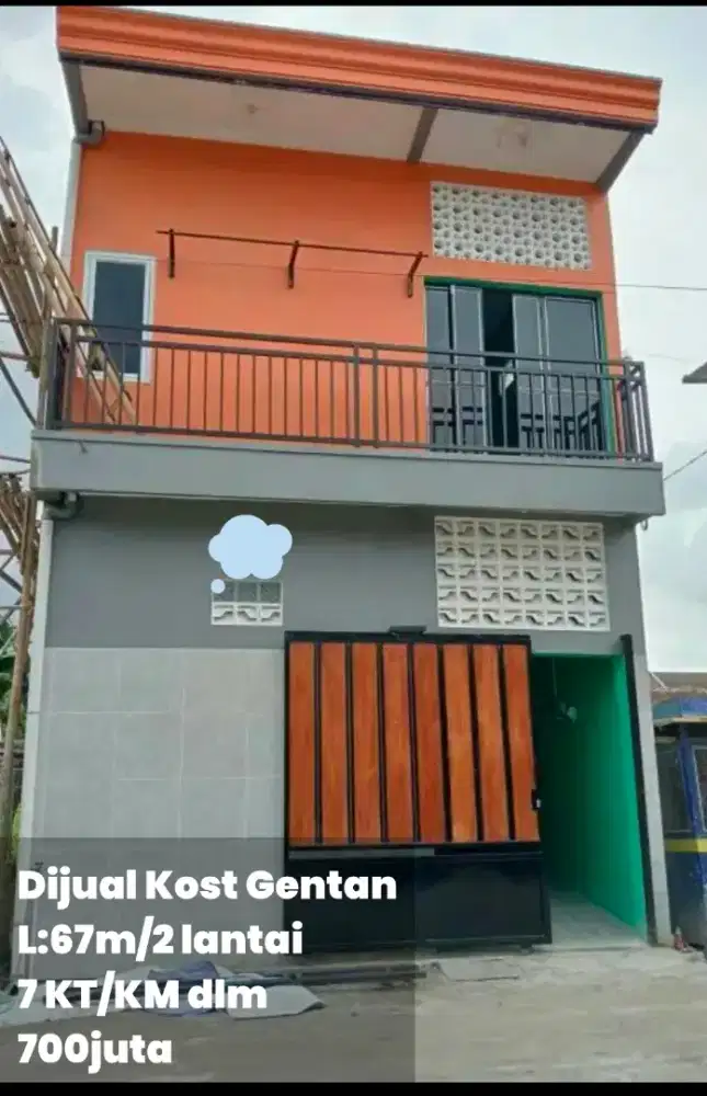 Dijual kost Gentan 2 lantai 7 KT