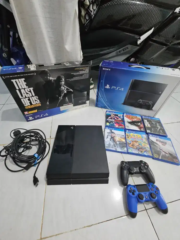 Ps4 fat 500gb free kaset 6pcs