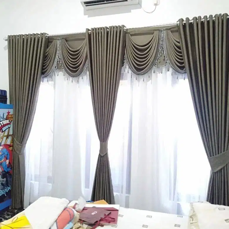 Pembuat Gorden Blackout Jendela Minimalis Model Terbaru Mewah Murah