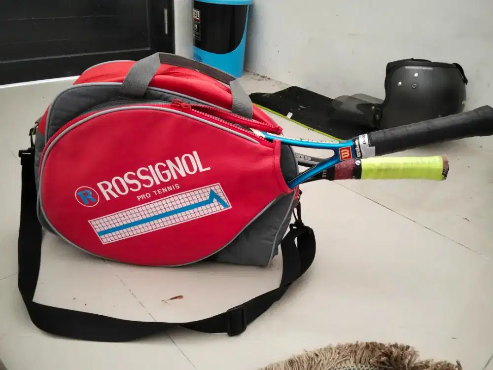 Dijual tas tennis klasik langka ROSSIGNOL