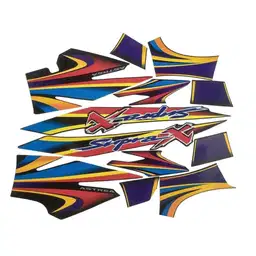 STRIPING LIST HONDA SUPRA X TAHUN 2004