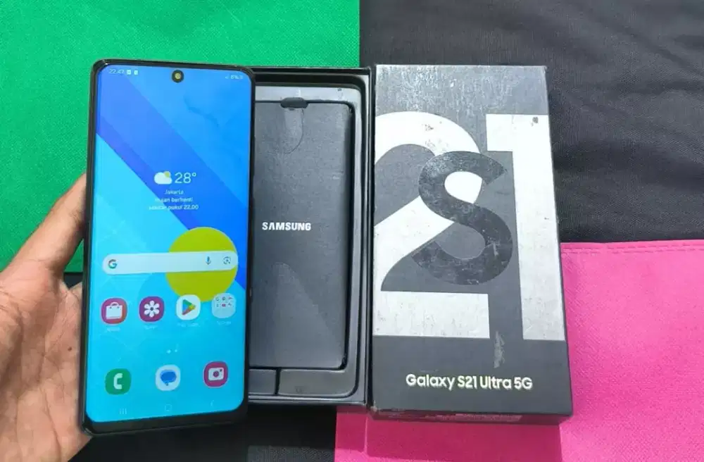 Samsung S21Ultra 5G 12/256gb Fullset