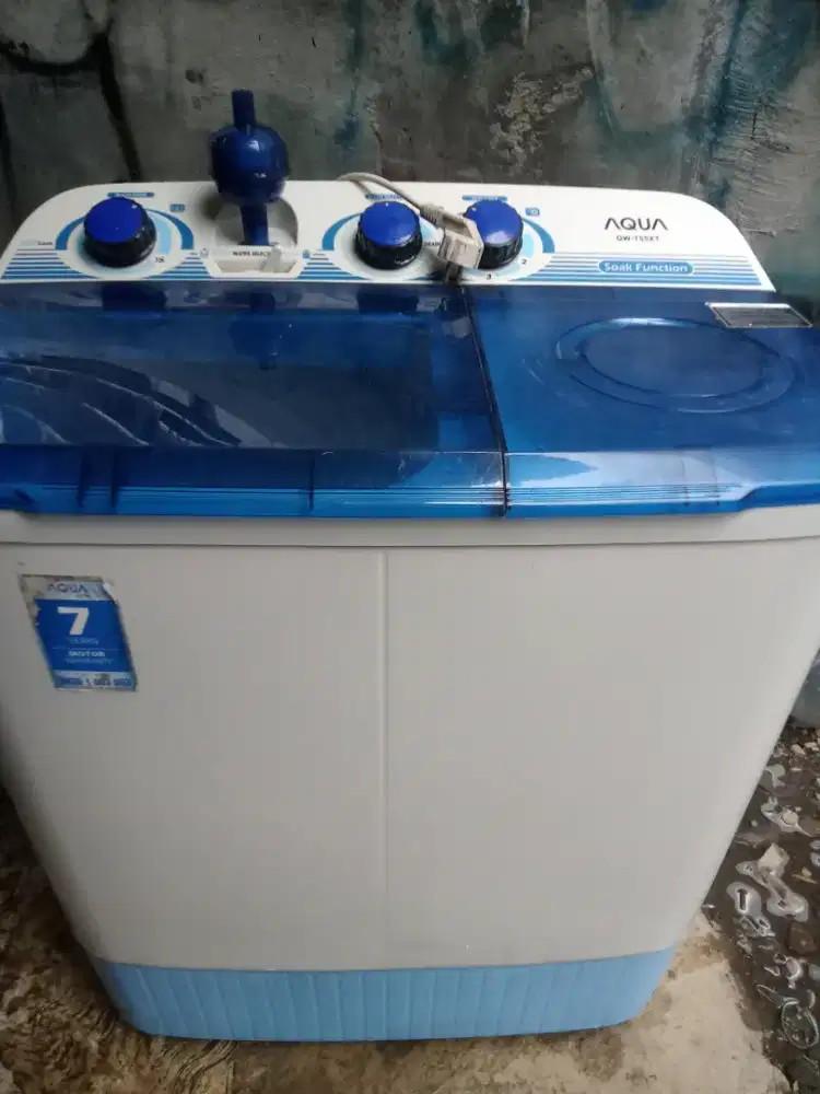 Jual mesin cuci 2 tabung normal semua