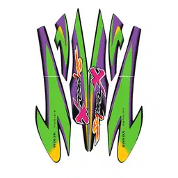 STRIPING LIST HONDA SUPRA X TAHUN 2001 (SUPRA LAMA)