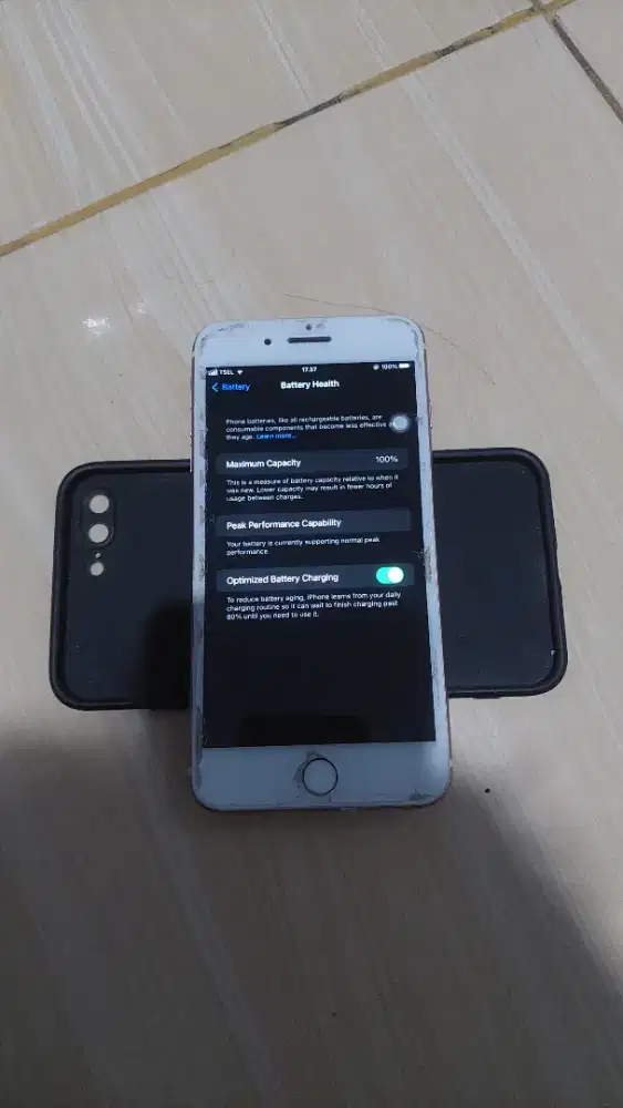 Iphone 7+ 128 gb warna rosegold