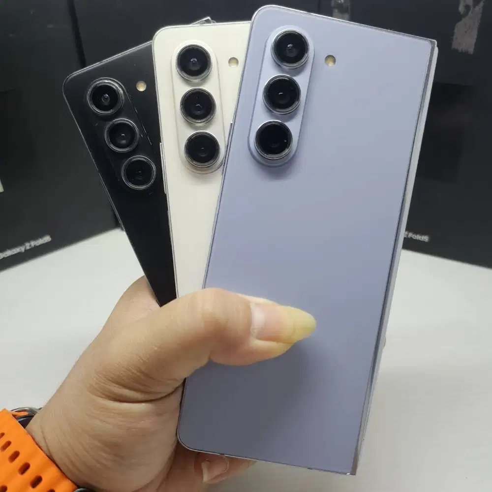 READY GAN! SAMSUNG GALAXY Z FOLD 5 5G 12/512 EX SEIN RESMI INDO NO MIN