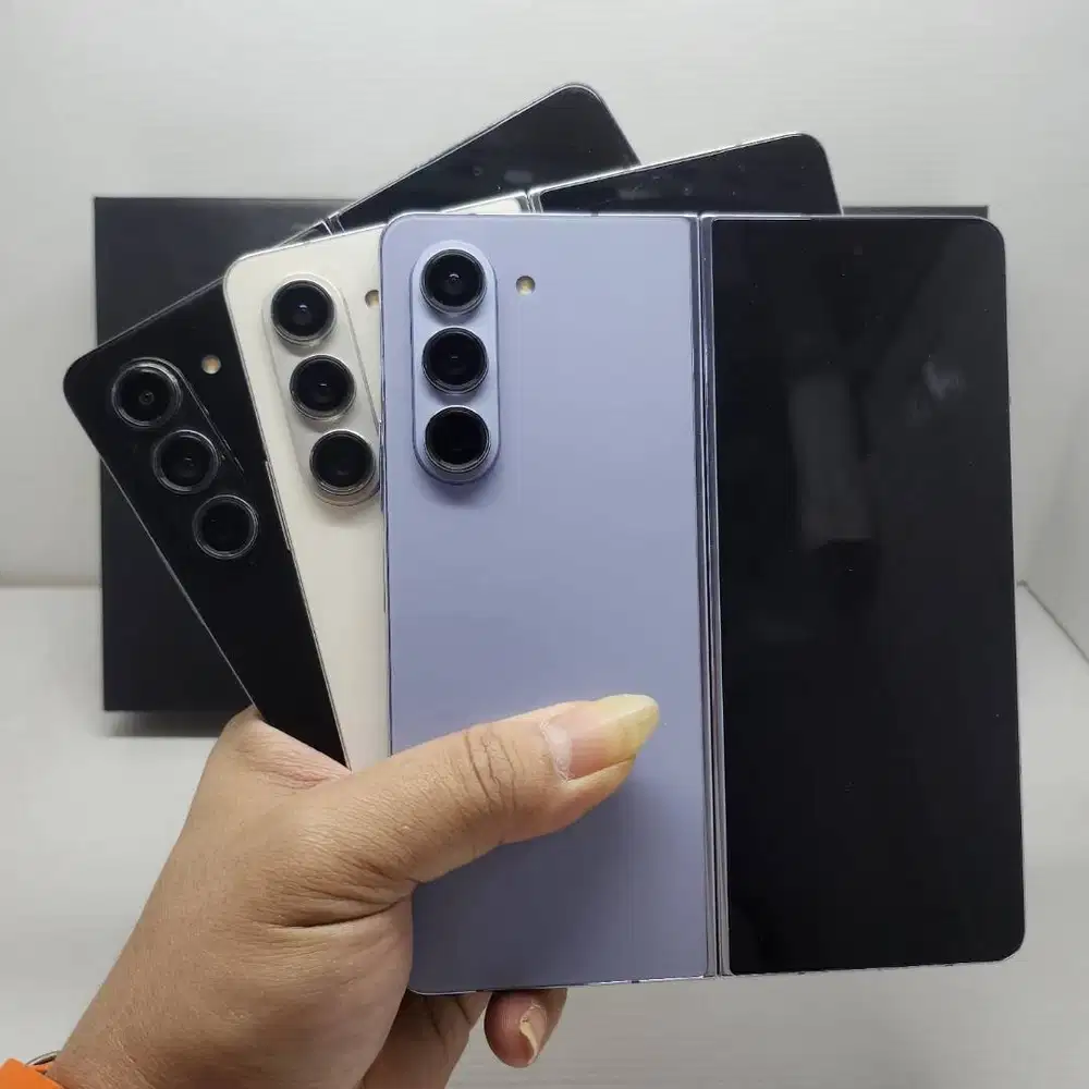 READY GAN! SAMSUNG GALAXY Z FOLD 5 5G 12/256 EX SEIN RESMI INDO NO MIN