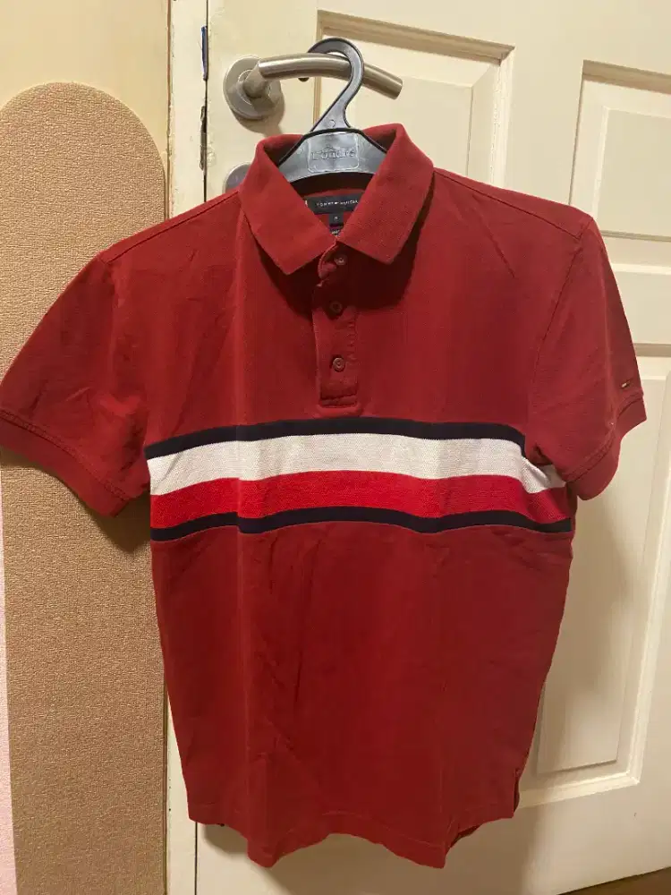 Polo Shirt Tommy Hilfiger 100% Authentic 2nd Masih Mulus!