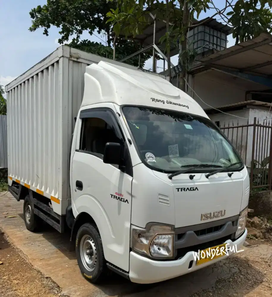 Isuzu Traga Box Besi Jumbo Bio Solar Turbo L300 Plat B Kuning Ex Rokok