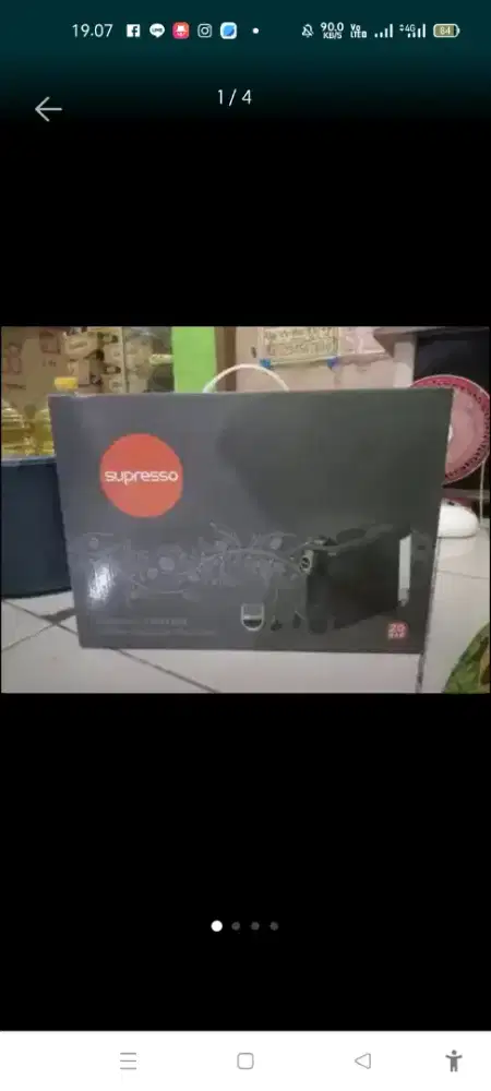 Mesin kopi masih segel