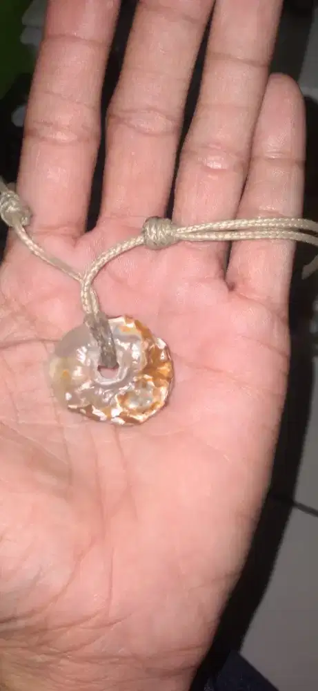 Batu akik. Kalung Combong asli