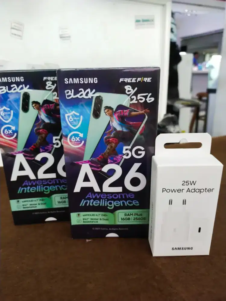 Samsung A26 5g 8/256 New bonus adaptor 25watt