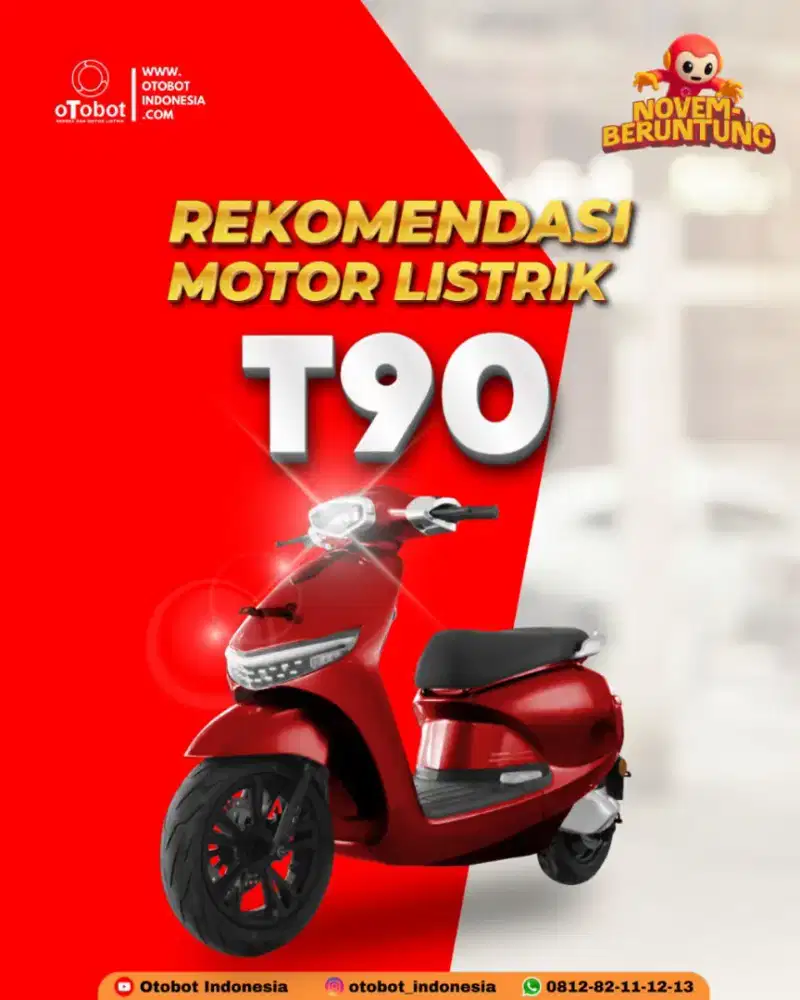 SEPEDA MOTOR LISTRIK T90 UWINFLY