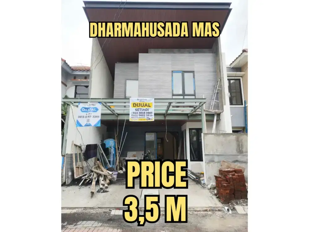 ‼️BARU GRESS MEWAH‼️ RUMAH DHARMAHUSADA MAS KERTAJAYA SURABAYA TIMUR