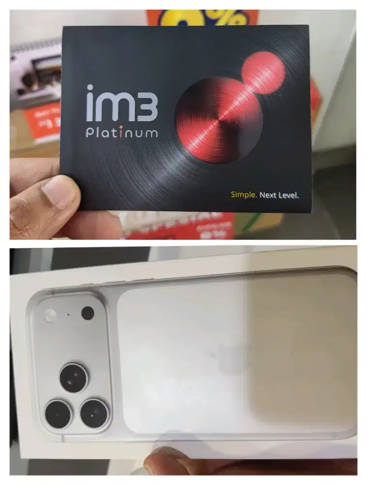 Iphone 17 Pro max 256 Silver