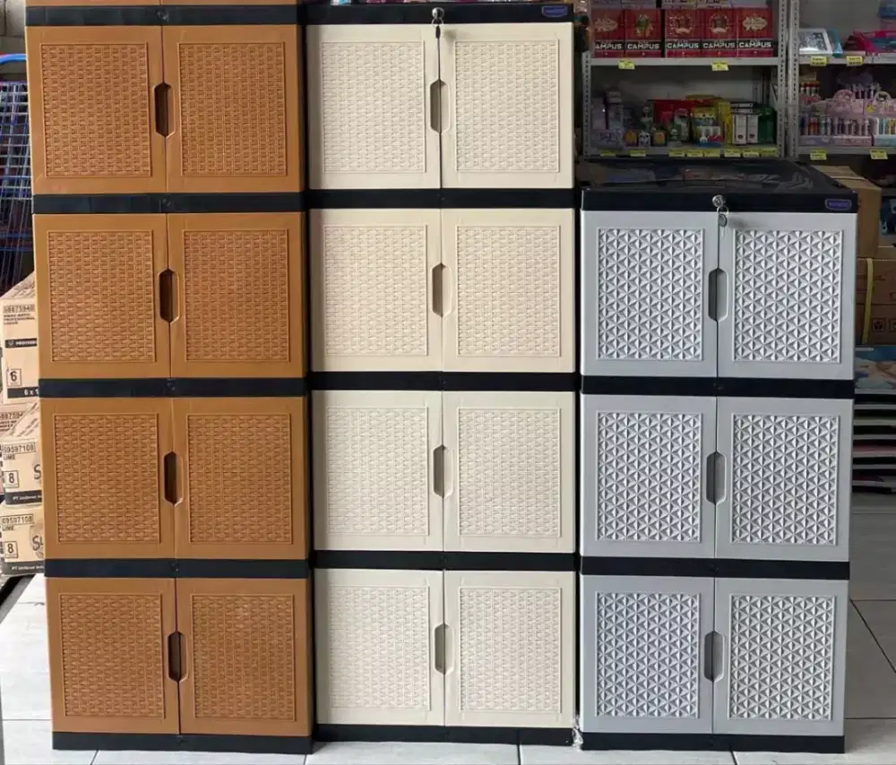 lemari 3 susun harga 225 ribu ,lemari 4 susun harga 275 ribu