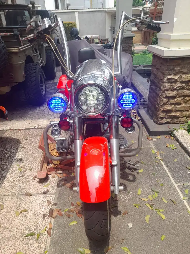 Road King 2004 Bagger Special Red Full Paper