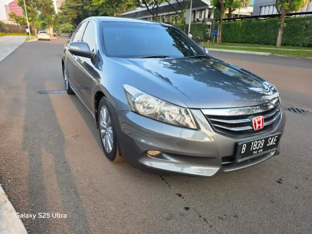 Honda Accord 2.4 VTIL AT 2011 pajak pjg bln 4/26 km low 105rb terawat