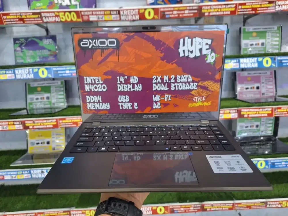 PROMO TERMURAH LAPTOP BARU DANA PELAJAR | AXIOO HYPE 10 RAM 8GB