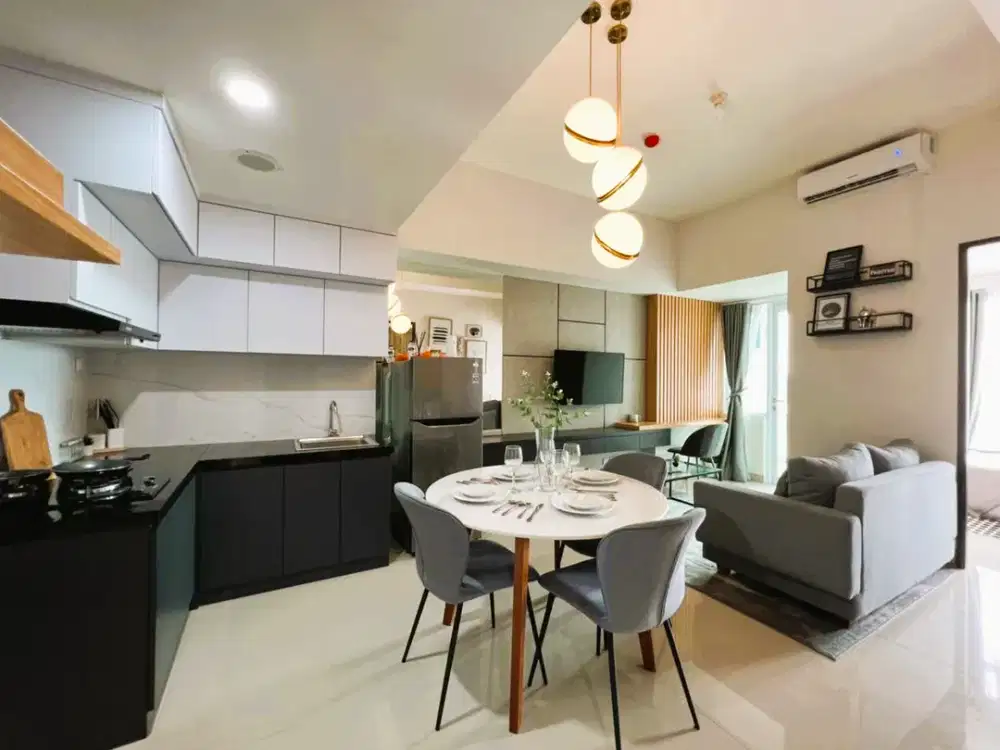 Apartemen Stasiun LRT City Jakarta Timur Full Interior