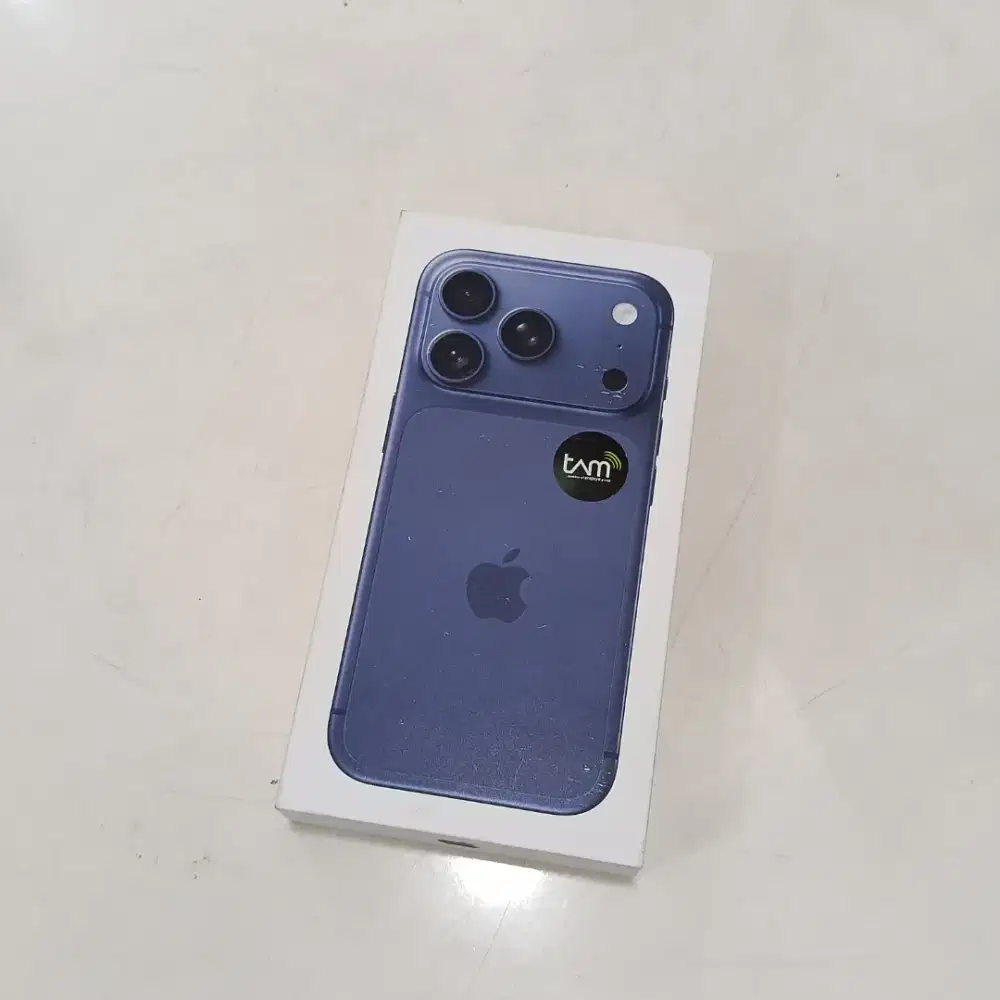 IPHONE 17 PRO 256 DEEP BLUE GARANSI RESMI STOK TERBATAS