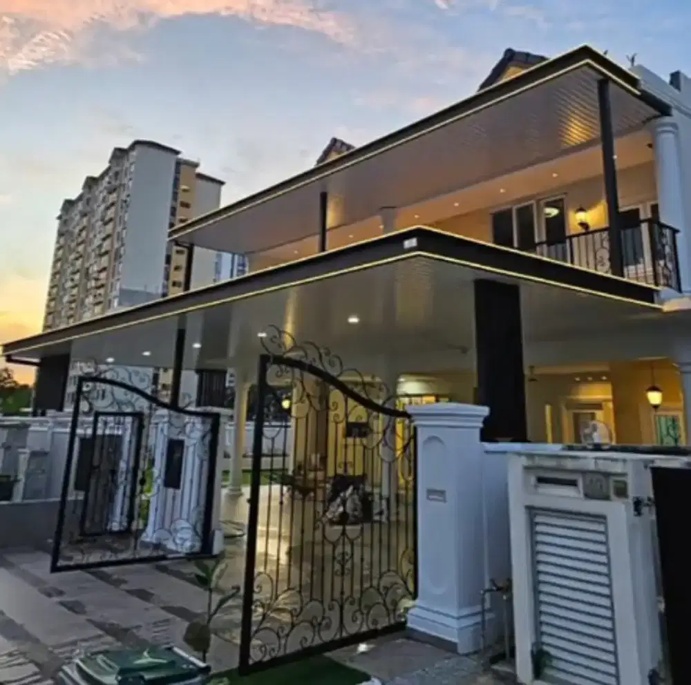 Kanopi wf 150 dan plafon pvc golden