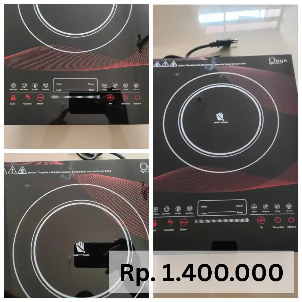 Kompor Listrik Onyx Light Stove