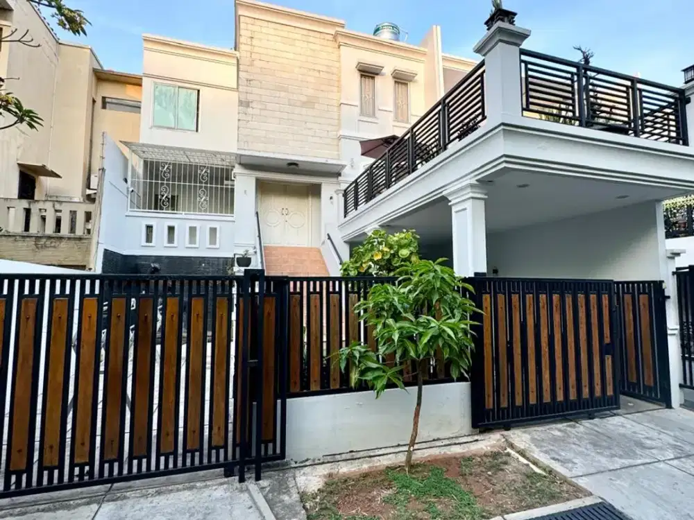 Rumah 3lt di Permata Mediterania Ulujami, Hanya 7 Menit ke Tol Joglo