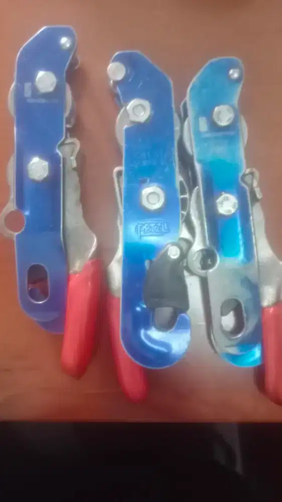 Jual autostop petzl 3 pcs second