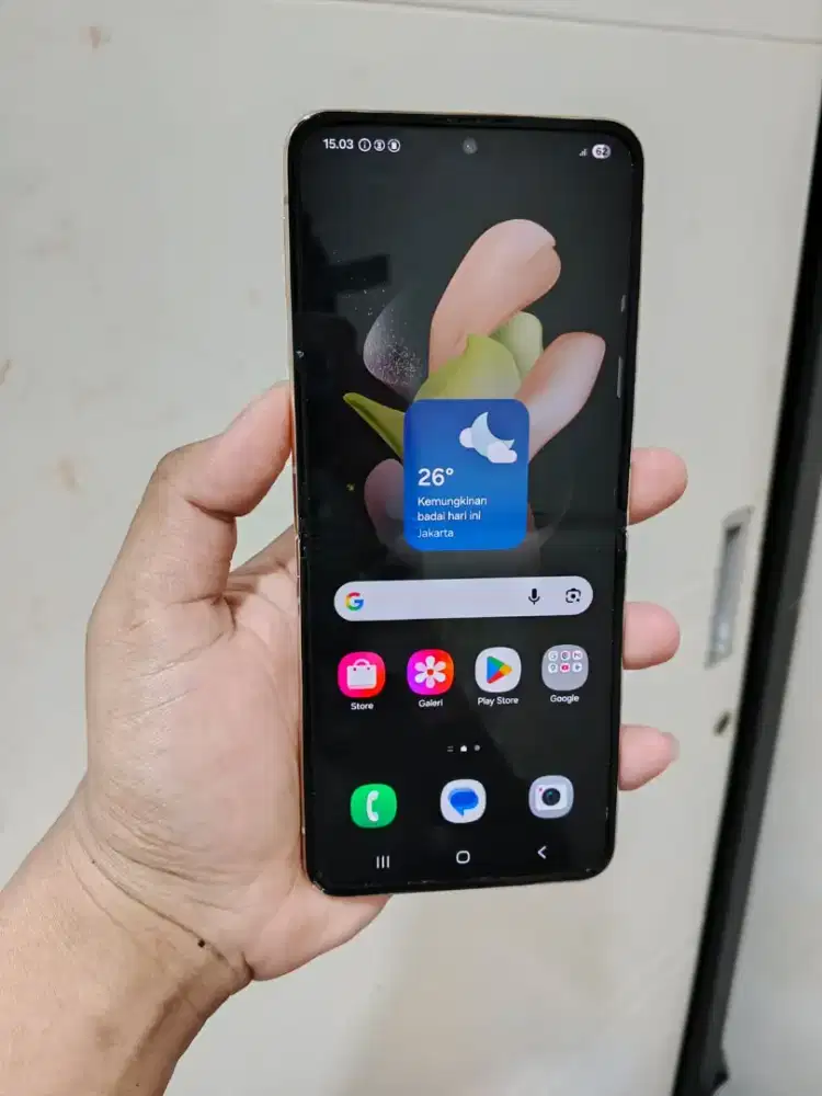 Jual ‎Samsung Z Flip 4 5G
‎Ram 8/256 GB
‎Resmi Sein Indonesia