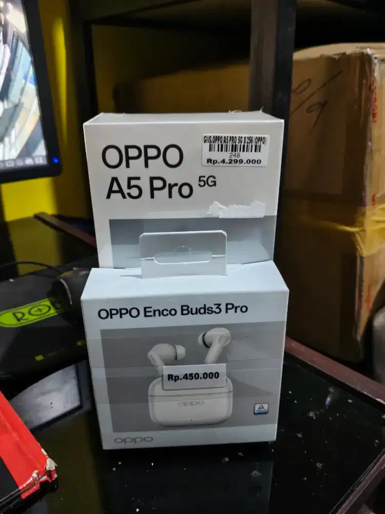 Oppo A5 pro 8/256 5g garansi resmi 1tahun Atlantis dahsyat