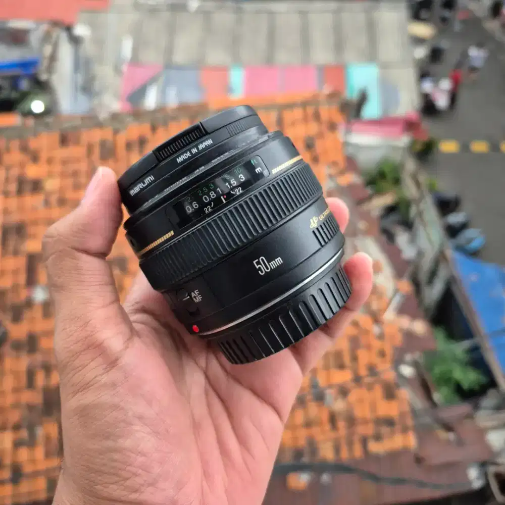 Lensa fix canon 50mm f1.4 usm