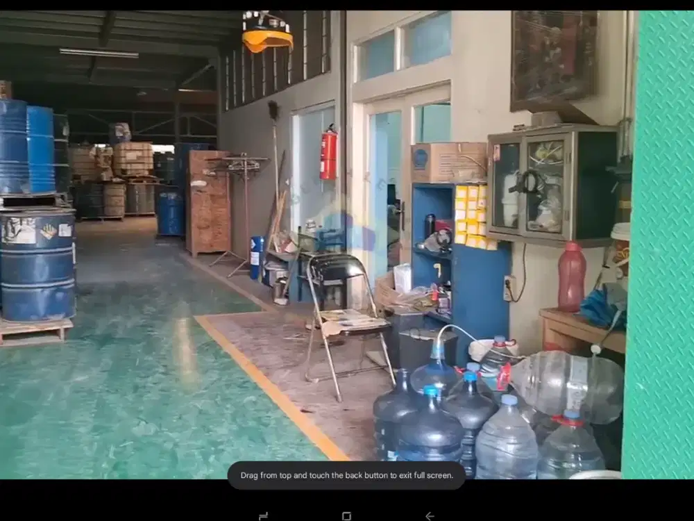 Dijual Gudang Di Kawasan Industri Jatake, Tangerang - Banten.