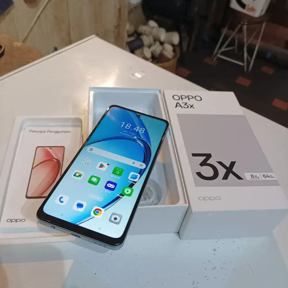 Oppo a3x 4+4/64 Fullshet ori segel