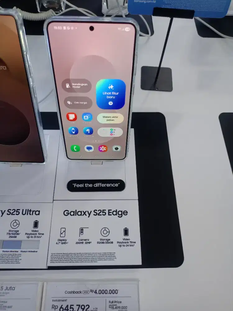 Samsung galaxy s25 edge ram 12/256gb