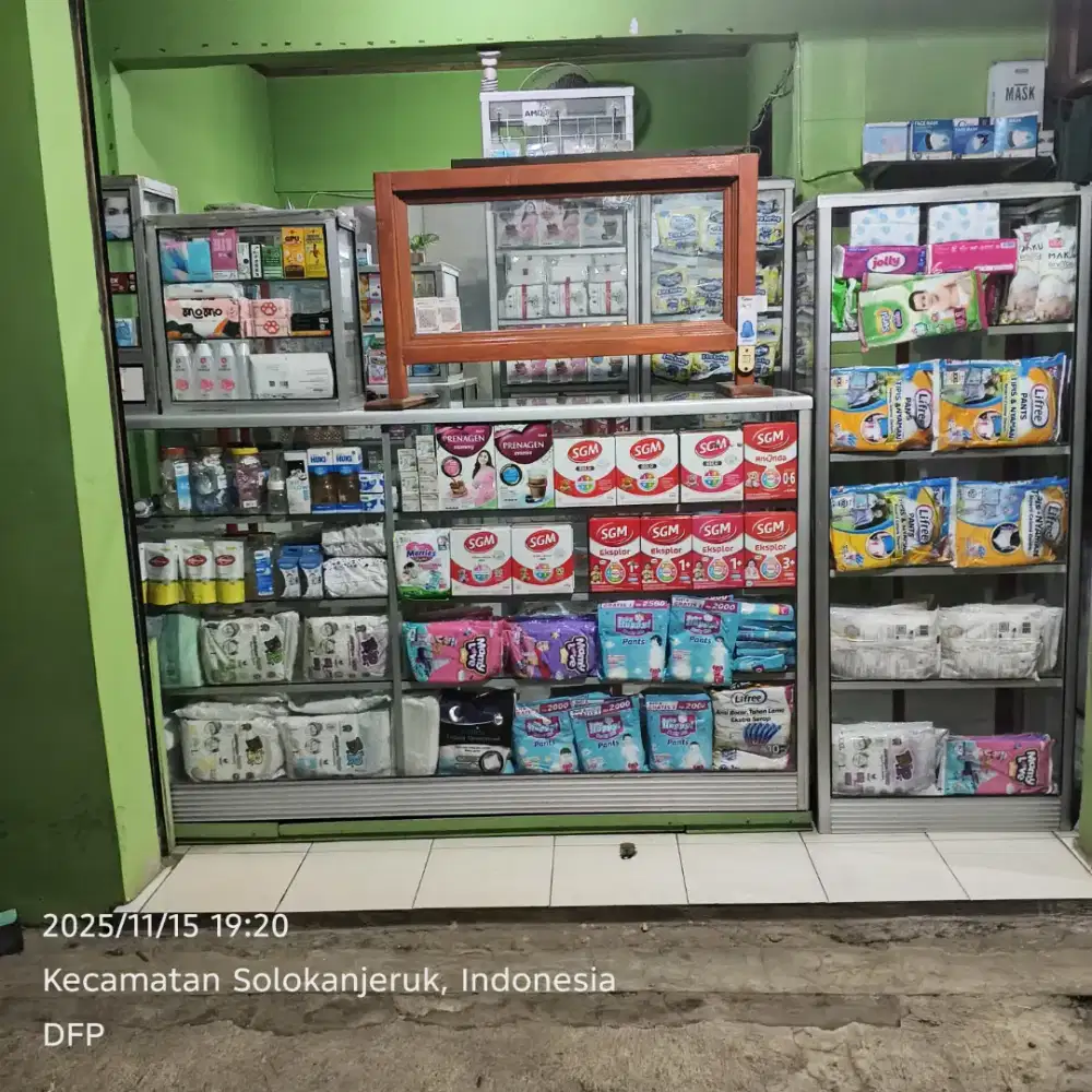 Jaga toko susu dan pempers