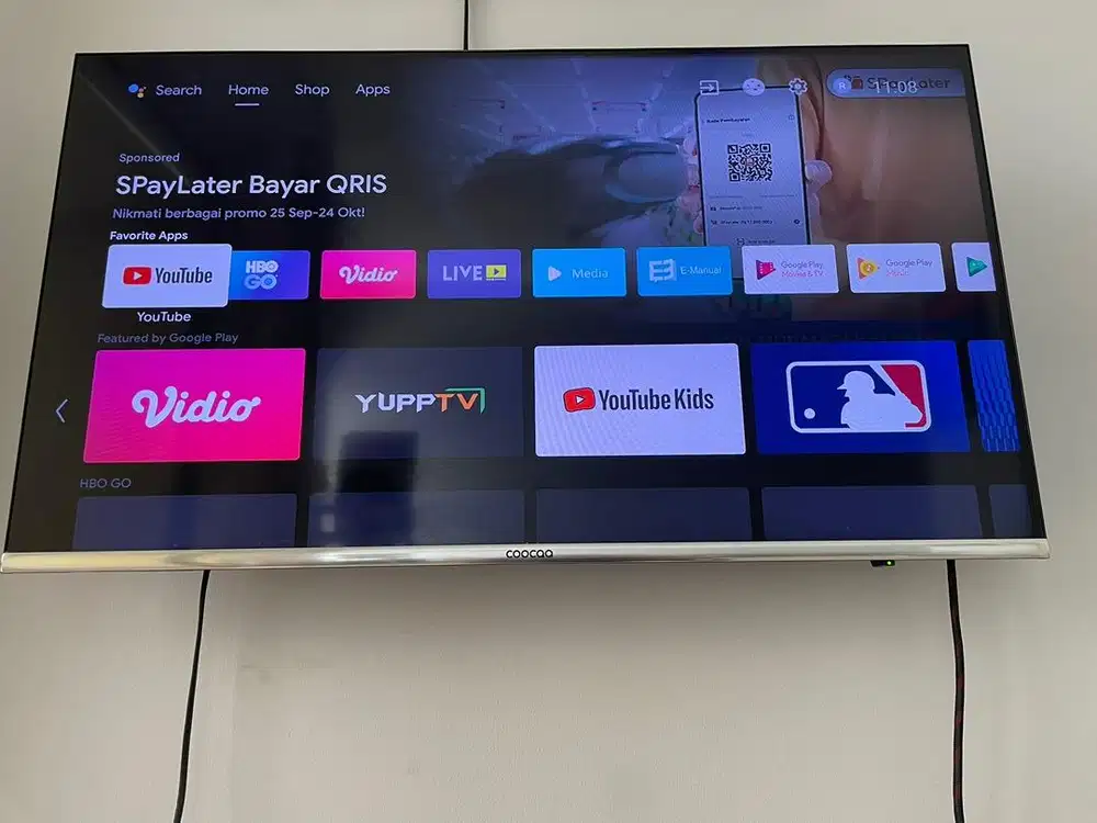 Andorid Smart TV Coocca 40 inch