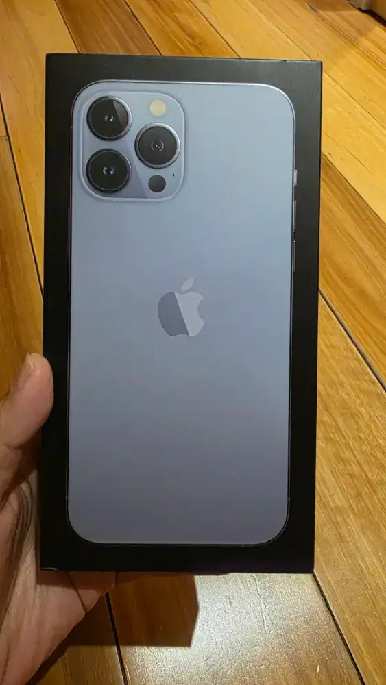 IPHONE 13 PRO MAX SIERRA BLUE(BEKAS SEPERTI BARU)