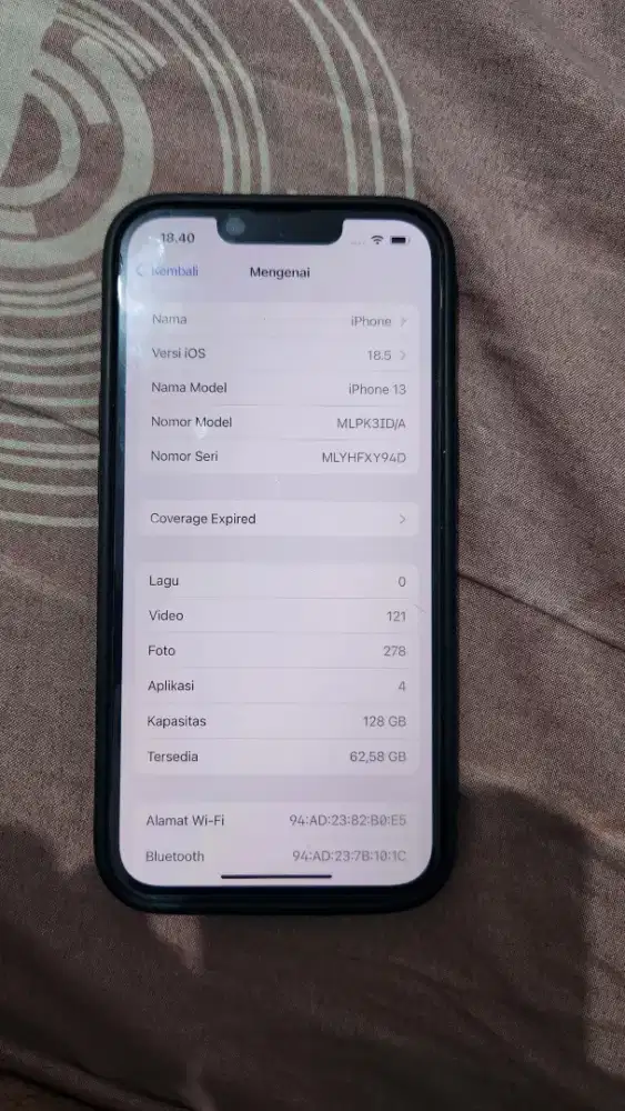 Iphone 13 128Gb Resmi