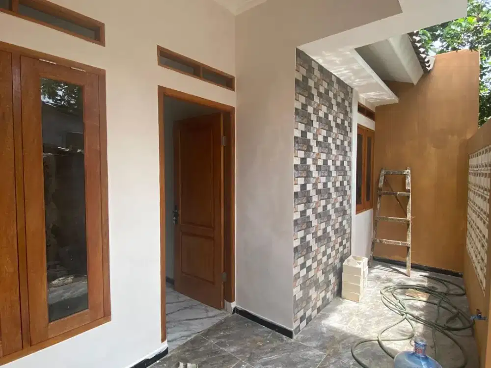 Rumah kampung akses motor belakang depok maharaja