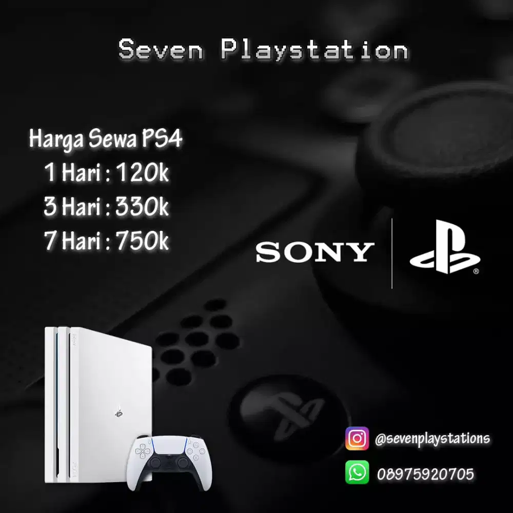 Seven Playstation Sewa PS 4 Game Terupdate Jakarta Barat Jelambar
