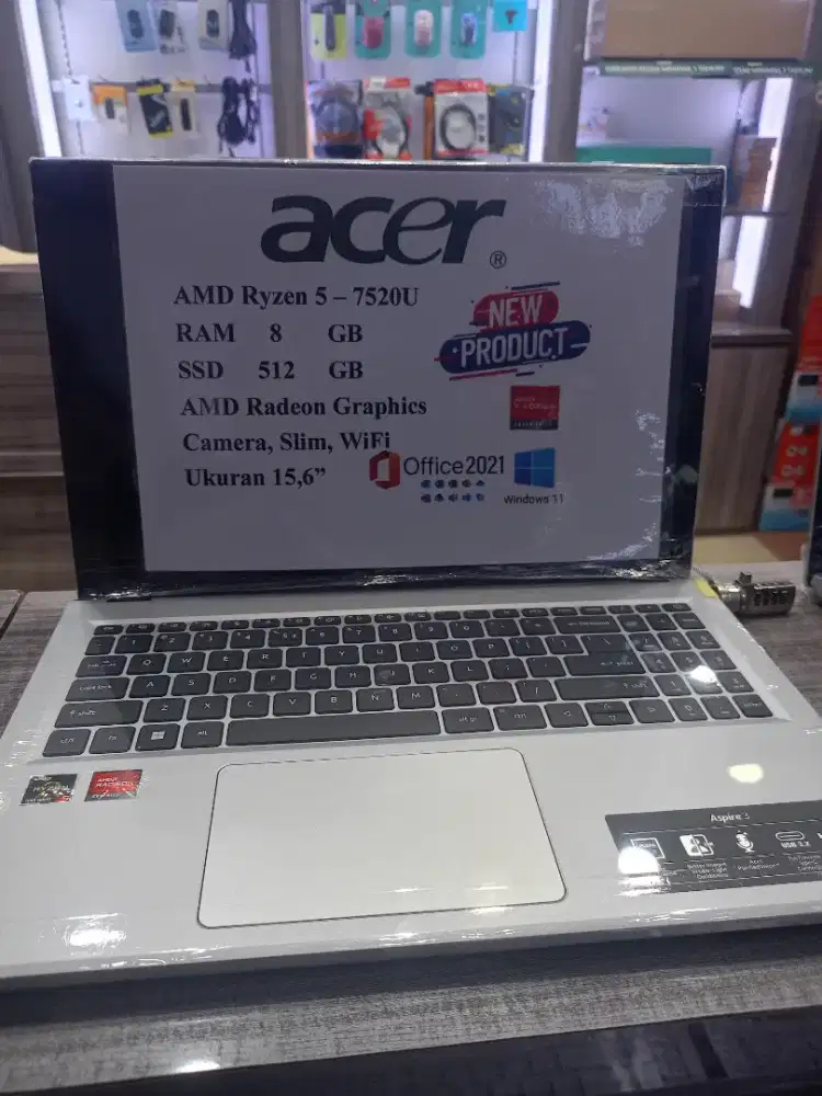 Laptop Acer AMD Ryzen 5