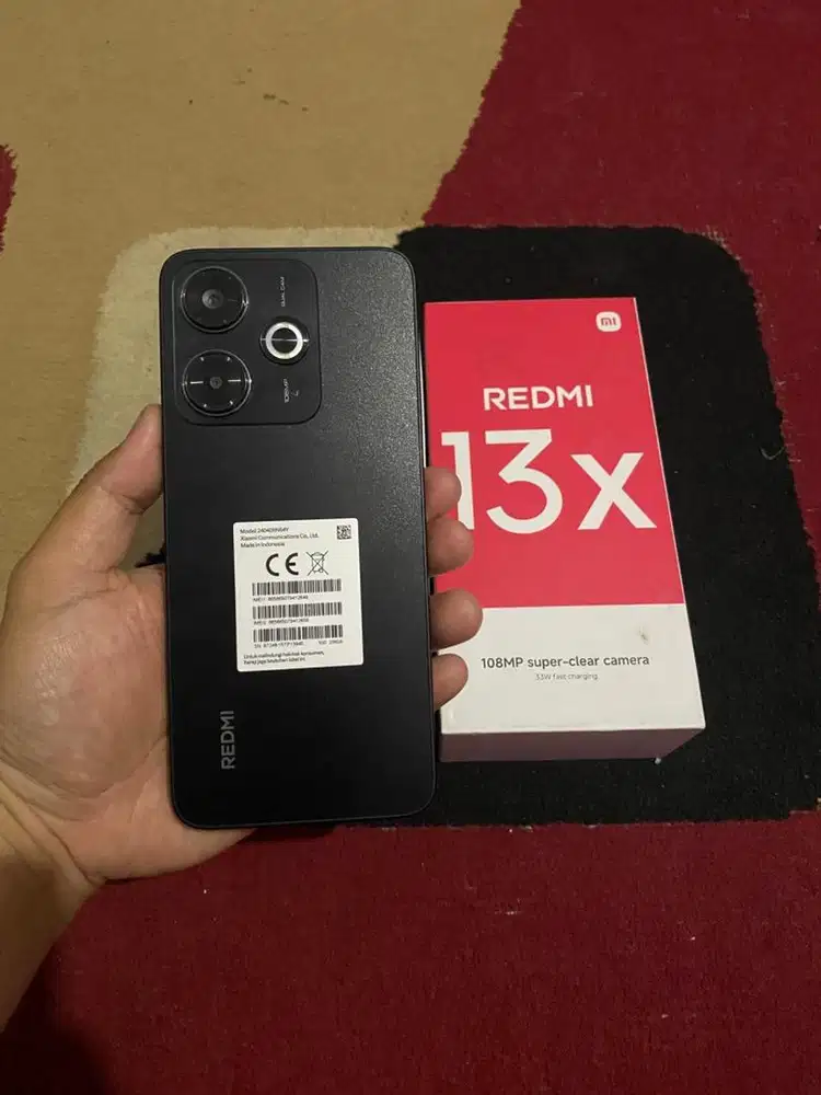 BISMILLAH REDMI 13X RAM 8/256 FULSET MULUS