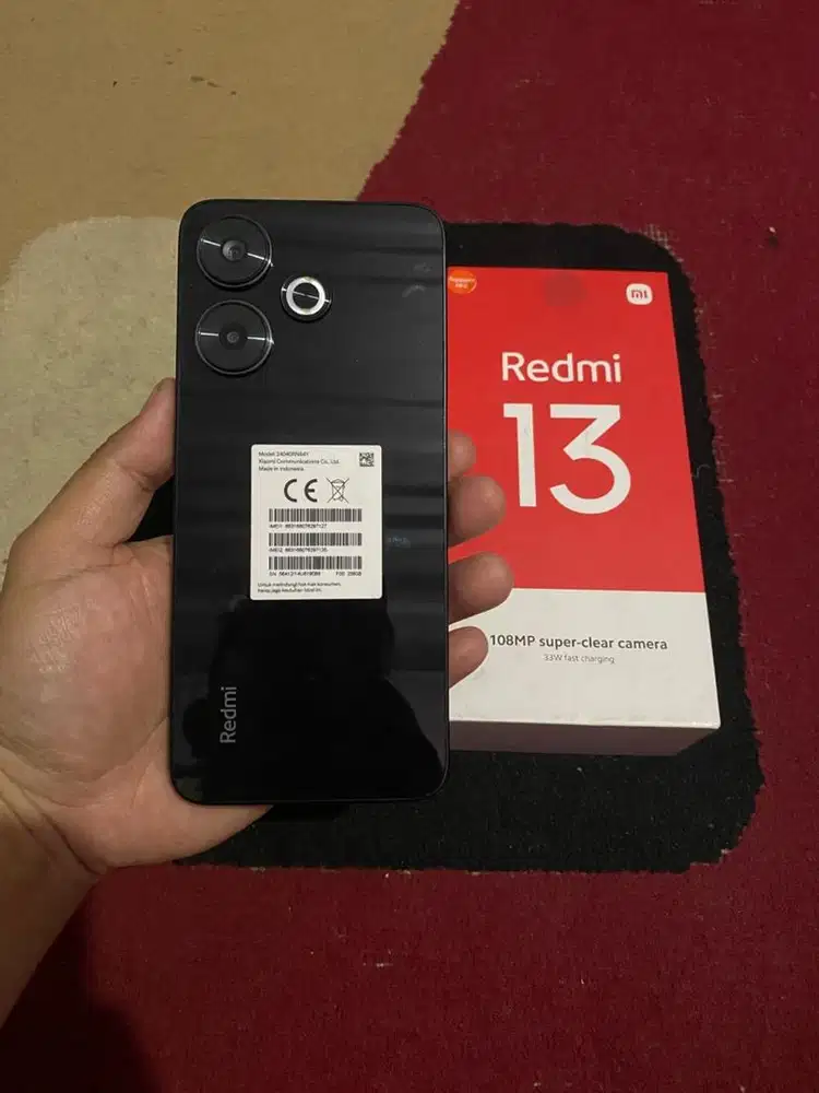 BISMILLAH REDMI 13 RAM 8/256 FULSET MULUS