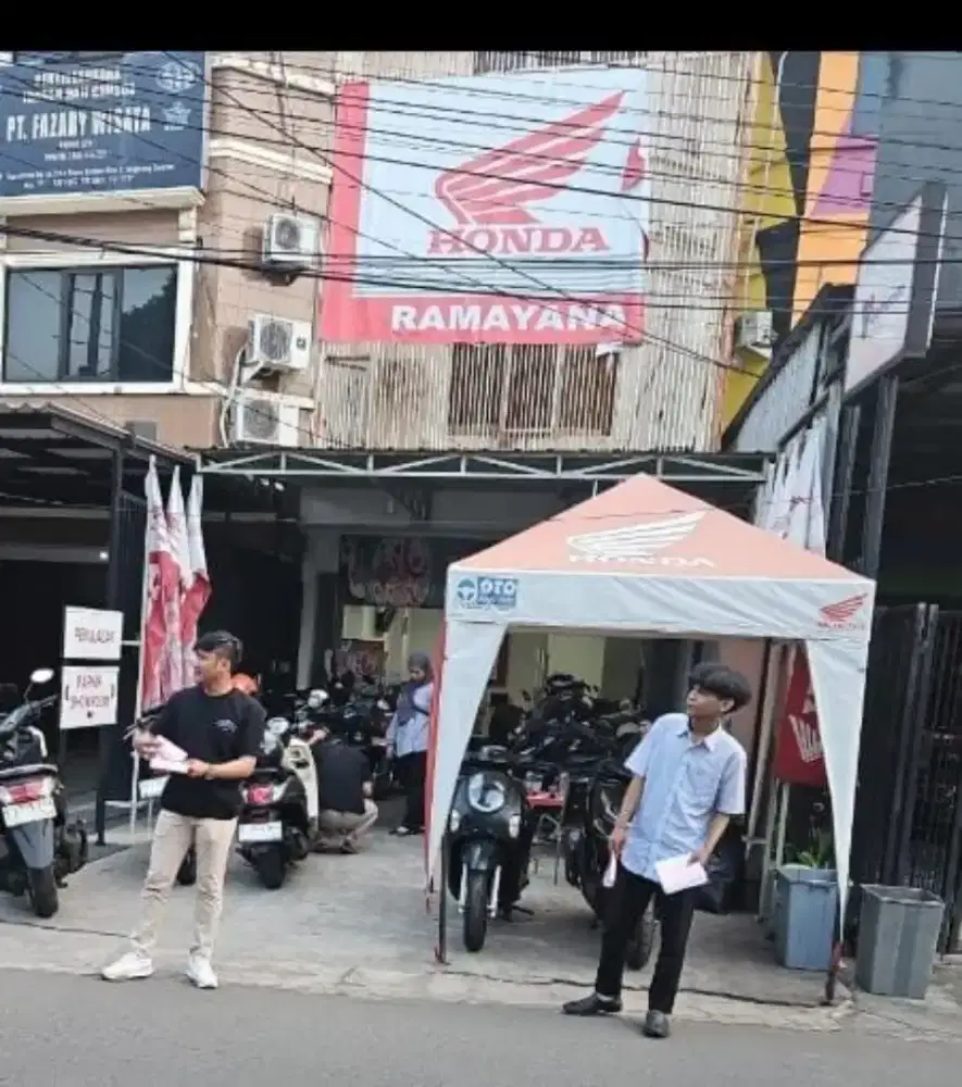 Sales Counter Honda Motor