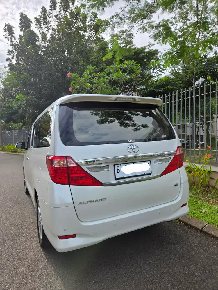 Alphard G ATPM 2014 KM83.000 Pilot Seat
