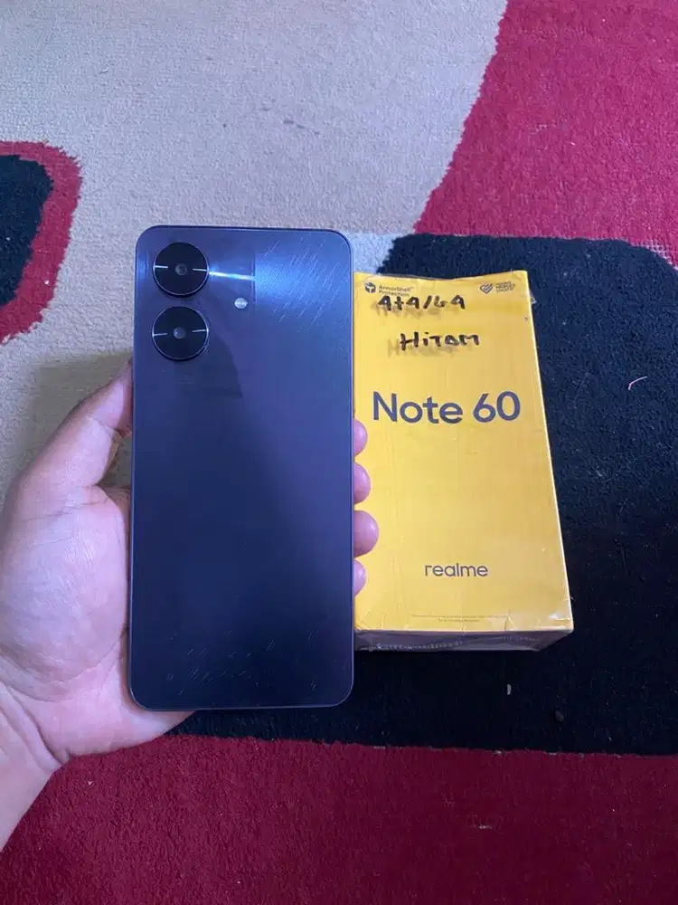 BISMILLAH REALME NOTE 60 RAM 4/64 FULSET NOMINES