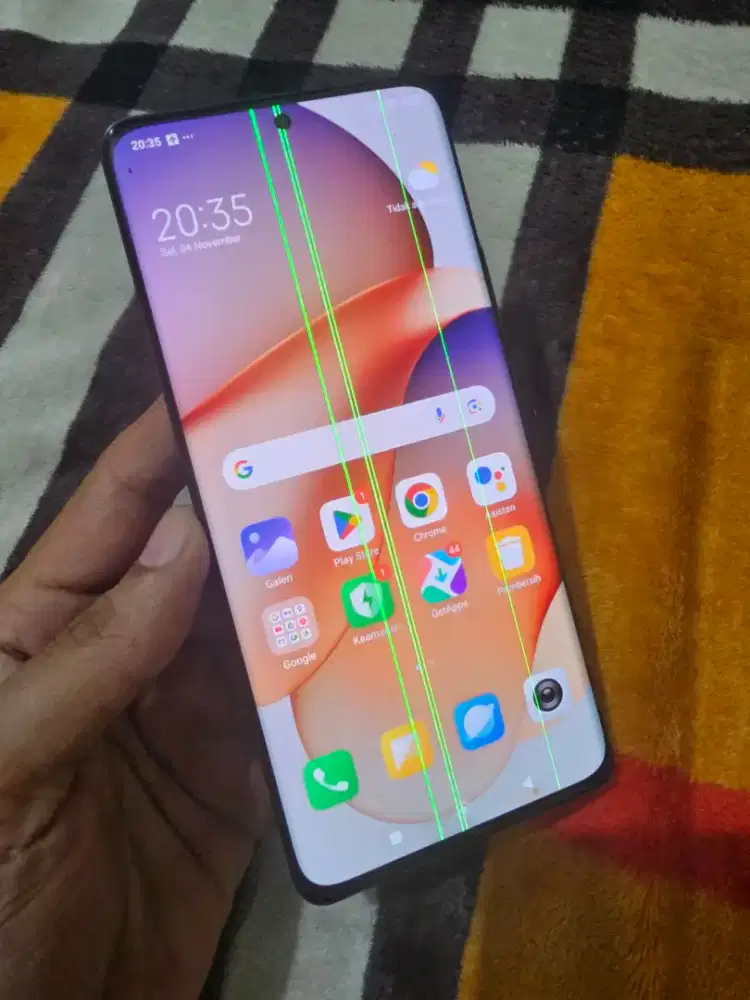 Xiaomi mi 12 pro 5G 12/256 HP AJA .lcd ad garis.lainya normal mulus